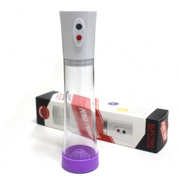 Electronic High-Vacuum Penis Pump - Penis Enlargement (Chargeable - White)